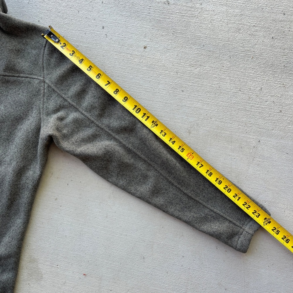 The North Face Sweater Fleece Jacket olive small‎ (READ DESC.) - Picture 7 of 7